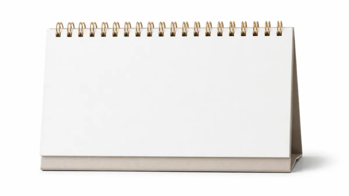 Desk Calendar
